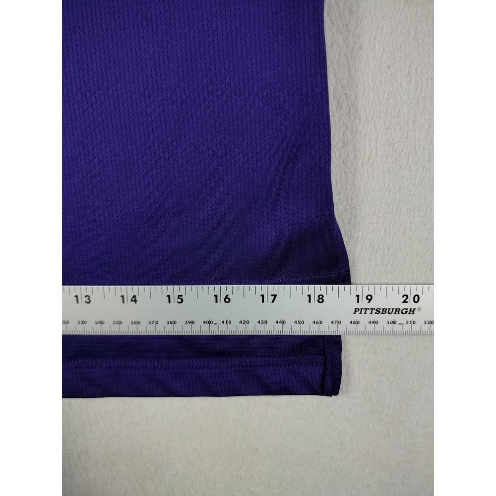 Russell Athletic Polo Shirt Mens Small Purple TCU Horned Frogs NCAA Football - Picture 10 of 10